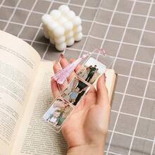 Personalized Photo Bookmark,Custom Bookmark,Personalised Bookmark Photo Book Mark Acrylic Bookmarks With Photo Book Marks For Women Birthday Anniversary Bookmarks Picture Bookmark, Anniversary Gift, Birthday Gift Bookmark For Women, Mom Gift Idea, Photo Gift - Multiple Text Color Bookmarks - View 6