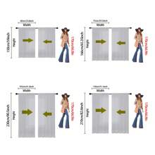 2 Panel Cow Farmhouse Kitchen Curtain Rod Pocket Short Sunflower Farm Animal Cow Plaid Pattern Living Room Bedroom Window Curtain
