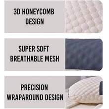 3D SPA Massage Pillow, Super Ergonomic Pillow Adjustable Ergonomic Orthopedic Bed Pillow, Cervical Support Pillows Well Sleep Pillow Nursing Pillows - Help Sleep And Protect The Neck Pillow Knitted Cotton Pillow Bedding