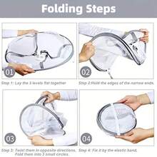 1pc Clothing Drying Rack Foldable Drying Net Durable Hanging Drying Net Multi-Purpose Drying Basket Mesh Sweater Dryer For Socks/Sweaters/T-Shirt, Indoor/Outdoor