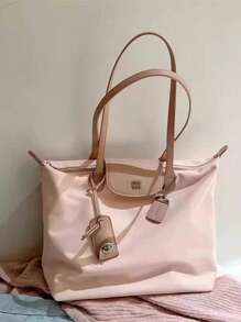 Women Large Capacity Tote Bag, Fashion Handbag For Commuting, Spring New Arrival 2025