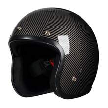 Crown Racing Retro Half-Helmet For Both Men And Women And DOT-Certified | 3/4 Motorcycle Helmet For All-Season Commuting And Riding - Multicolor - View 24