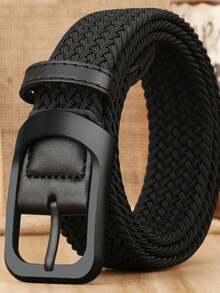 New Men's Tactical Stretchy Woven Elastic Belt, Adjustable Military Canvas Webbing Belt Summer, School Casual, Business, Boyfriend Husband Father Dad Men Gift, Daily Wear, Fashion, Teen, Outdoor, Vacation, Athletic, Travel, Street, Boho, Vintage Fall, Autumn, Halloween Autumn-Winter Accessories,Suitable For Teens, Youth,Men,Casual, Outdoor, Athletic, Vacation, Graduation Gifts, Birthday, Daily Wear