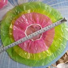 60pcs Colorful Elastic Food Storage Covers, Reusable Fitted Bowl Covers Great Substitute For Foil And Plastic Wrap, Translucent Stretchy Plate Cover. 3 Size Colorful Elastic Reusable Cling Bags, Reusable Food Cling Wrap Elastic Bowl Covers, Plastic Kitchen Storage Covers, Elastic Replacement For Aluminum Foil Suitable For Family Outdoor Picnic - Multicolor - View 11