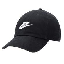 Nike NK CLUB CAP U CB FUT WSH L 运动帽户外跑步健身遮阳帽休闲帽FB5368 - 黑色 - 查看 1