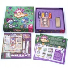 Nuevo juego de mesa "Un Nuevo Virus! Juego de escritura de dados", rueda los dados, los jugadores simulan investigación de virus, prevención y control y otros escenarios, tanto interesantes como estratégicos, adecuado para familia, amigos, fiestas de bar, Navidad, Halloween, Acción de Gracias, regalos de cumpleaños
