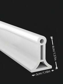 0.5m Silicone Shower Trim, 2m Length, Kitchen Countertop Edging, Shower Tray Rim, Shower Room Waterproof, Bathroom Waterproof, Shower Screen Rubber, Kitchen Countertop Decorative Strip, Back To School Season - Multicolor - View 15