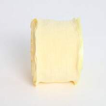 Pleated Fabric Ribbons, Elegant Soft Bowknot Decor Crafts Tie Bands, Handmade DIY Cake Flower Bouquet Floral Tulle Wavy Lace Trims - Multicolor - View 31