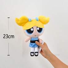 THE POWERPUFF GIRLS 23厘米经典飞天小女警毛绒玩具娃娃 - 藍色 - 查看 4