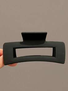 1 Stück bis 4 Stück Frauen 4,33 Zoll quadratische Mode Haarspangen, einfarbige rutschfeste stabile Haarspangen, Haaraccessoires für Frauen, vielseitiger & minimalistischer eleganter Stil Haarklammer