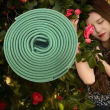 40 piezas de platos de incienso con aromas de té verde, lavanda, rosa y jazmín, apropiados para aromaterapia, yoga, fragancia para el hogar y la oficina, ambientador de interiores y eliminador de olores