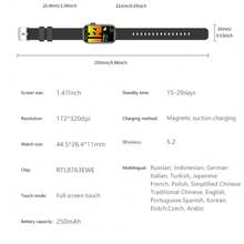 LIGE LIGE Fashionable Smart Watch For Women Silicone Band 100+ Workout Modes 1.47 Inch DisplayWeather Notifications Custom Faces Activity Tracker