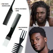 Combs - 10 Pcs Hair Comb Set - View 10