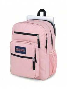 JanSport JansSport BIG STUDENT 迷霧玫瑰色 - 迷霧玫瑰 - 查看 5