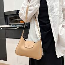 2025 New Fashion Simple Minimalist Baguette Shoulder Bag, Summer - Multicolor - View 2