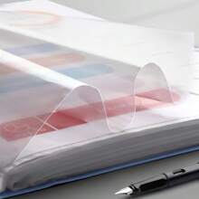 60-Pockets A4 File Folder, Suitable For A4 Size Documents Like Exam Papers, Made Of PP Material, Transparent & Waterproof, Convenient For Home, School, Office Document Storage And Organization, Great For Back To School