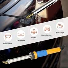 Plastic Welder Welding Kit Soldering Iron For Car Bumper Kayak Surface Repair AU