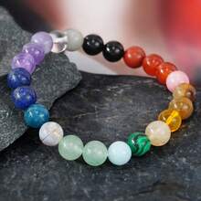 1pc Men's Bohemian - Style Colorful Beaded Bracelet – Perfect For Beach And Casual Outfits, An Ideal Gift For Boyfriends