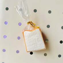 1pc Squishy Toast Fridge Magnet, Realistic Bread Style Home Decor, Office Supplies Storage Cabinet Creative Gift, Stress Relief Mini Magnets - Multicolor - View 15