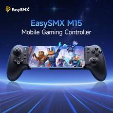 EasySMX M15 BT Mobile Gaming Controller Suit For Android/IOS 15 Series,Android Controller With Hall Trigger/Joysticks For COD(Black)-400mAh Battery Included - màu đen - Xem 1