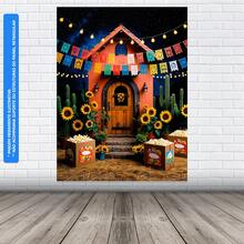 Photographic Panel June Festival Scenery Fabric - FDFJN0133 - View 3