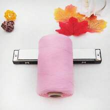 1 Rollo / 300m / 145g / 3mm de Ancho Hilo de papel de rafia para manualidades hechas a mano como sombreros, bolsos, pantallas de lámpara (Nota: Los productos hechos de papel de rafia son artesanías. No se pueden lavar.)