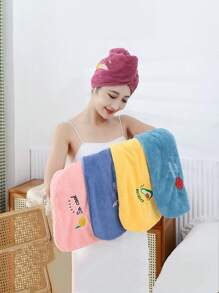 1-6pcs Ultra Absorbent Quick Dry Soft & Skin-Friendly Hair Drying Towel, Unisex Hair Cap With Button, Efficient Hair Drying, No Shedding, No Odor, Women's Favorite, Holiday Gift Hair Bonnet
