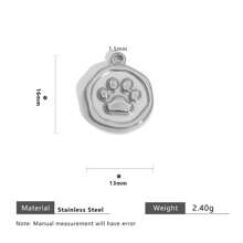 5 piezas de Colgantes redondos, de corazón y de flor de mariposa con baño de oro de 18k de acero inoxidable 304, accesorios de joyería de acero inoxidable para mujer Pendientes DIY