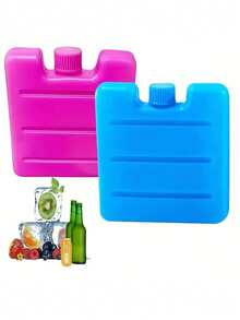 New Small Lunch Cooler Pack,Reusable Ice Packs For Camping Trips And Picnics To Keep Food Fresh And Cold - Multicolor - View 6