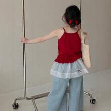 Kids Belts & Suspenders - 紅色 - 查看 6