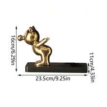 1pc Creative High-End Living Room Wine Rack, Decorative Wine Cabinet, Entrance Hall, Dining Table, TV Stand Decor - Multicolor - View 3