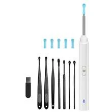 Ear Wax Removal Tool Camera, Ear Cleaner With Light And Camera Ear Wax Cleaner With 8pcs Ear Set Earwax Removal Kit Compatible Suitable For Cell Phones And Tablets