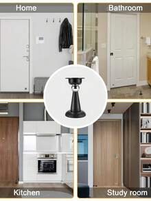 1/2pcs Door Stopper, Adhesive Door Stopper, Wall Protector, Easy Installation Without Drilling - Multicolor - View 11