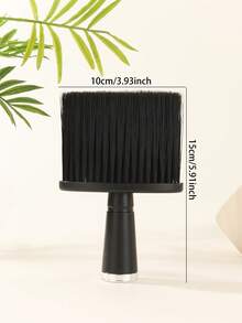 清洁理发颈部掸子刷，1 件 ABS 理发工具/沙龙套装，双色理发刷，返校、旅行度假必需品，女士发饰 - 彩色 - 查看 4