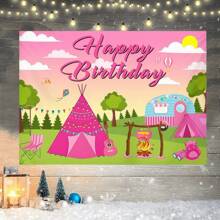 1 Stück liebevoller 2D Kuchen bunter Geschenkbox Hintergrund, Spaß für gesellige Anlässe, Spieleabende oder Geburtstagsfeiern! Dieser lebendige Hintergrund ist einfach aufzuhängen und bringt Freude und Aufregung zu Ihrer Veranstaltung!