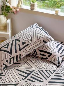 3 件套床上用品，柔软亲肤，包含 1 个羽绒被套和 2 个枕套，无填充物，适合宿舍、卧室、家居使用，多种尺寸可选