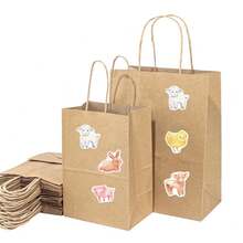 500张农场动物和恐龙贴纸卷，新款礼品装饰标签奖励贴纸文具，适用于礼品包装、贺卡和信封装饰、DIY手工制作 - 彩色 - 查看 4