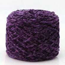 1 Stück 200g Chenillegarn 6mm dick, handgemachtes DIY Gehäkeltes Samt-Effektgarn für Stricken, Schals, Mützen, weiche Decken