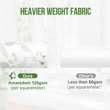 Tenda da doccia con foglie verdi, set di tenda da doccia in tessuto impermeabile, decorazione da bagno con 12 ganci, 182,88 x 182,88 cm, decorazione autunnale