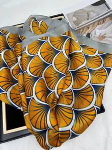 1pc Cross-Border Sweet Korean Style Silky Scarf For Women, Versatile, Spring/Summer, 70cm*70cm, Multi-Color For Dress - A - View 10