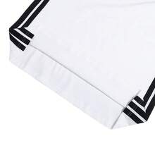 Adidas 男款T卹M 3S SJ T柔軟舒適休閒服飾運動短袖 - 白/黑色 - 查看 4