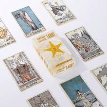 Baraja de Tarot vintage de estilo español misterioso - Libera el poder de la adivinación, 78 cartas para principiantes