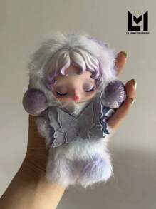Caja ciega tipo colgante de muñeca de la serie de jardín tejida ligera SKULLPANDA de POP MART