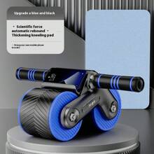 Abdominal Wheel Roller, Self-Reviving Fitness Equipment, Beginner Home Gym Gear, Noise-Proof Recoil Design, Max Load 100kg, Ab Workout Tool