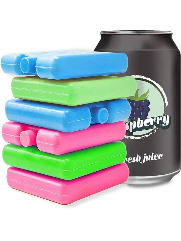 Nouveau petit sac isotherme à déjeuner, blocs de glace réutilisables pour les excursions de camping et les pique-niques afin de garder les aliments frais et froids