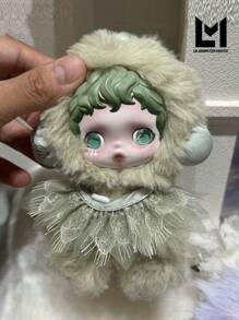 Caja ciega tipo colgante de muñeca de la serie de jardín tejida ligera SKULLPANDA de POP MART