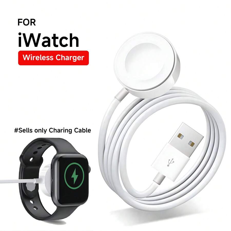 SIMSONLAB 2025 Aufgerüstetes Kompatibles Ladegerät Magnetisches Schnellladekabel, USB Ladekabel [Tragbar] Magnetisches kabelloses Ladegerät Kompatibel mit Series 1 (nach Oktober 2016 produziert)/2/3/andere offizielle Modelle