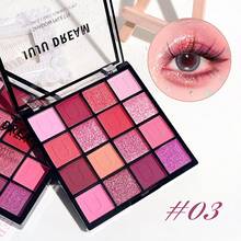 JUJU DREAM Paleta de sombras de ojos de 16 colores - Brillante y Mate, Altamente Pigmentada, Larga duración, Vegana y Sin crueldad, Kit de Maquillaje Profesional para looks de día a noche - Multicolor - Ver 13