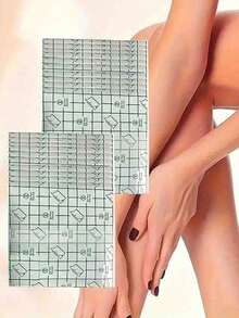 5-50条/包 隐形防摩擦大腿带，透明防摩擦大腿保护套，防水舒适，适合日常穿着和特殊场合 - 彩色 - 查看 3