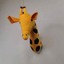 [ INS Hot ] Nordic Style Zebra+Giraffe Wall Decoration 3D Stereoscopic Animal Wall Hanging Room Minimalist Decorative Style